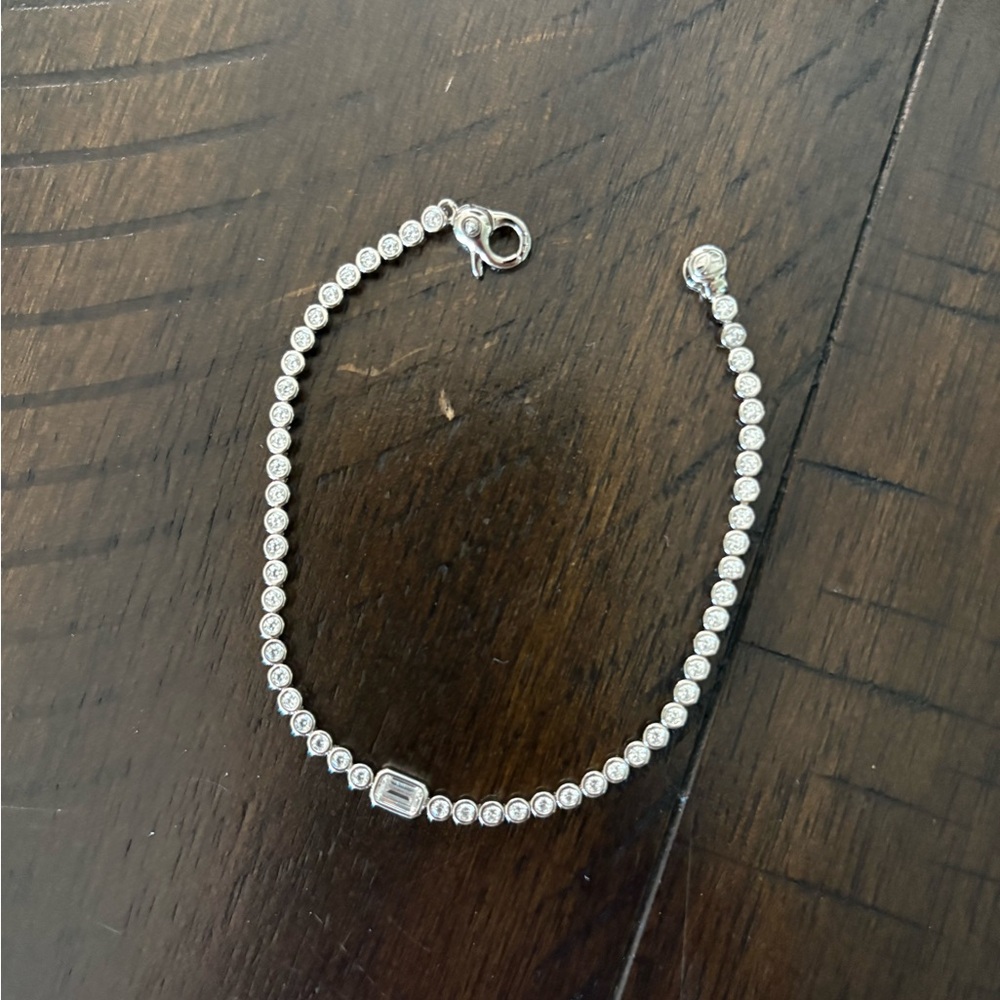 Ti Sento silver tennis bracelet